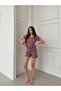 Pure 100% Cotton Shorts Pajamas Women's Set - 2