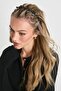Black Color Hair Curler Crown Hair Band - 1 Piece