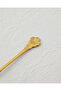 Flora Stainless Steel Cocktail Forks 4 Pieces Gold - 5