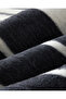 Modern Line Cotton Acrylic Double Blanket 200X220 cm Gray - 3