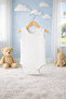 5-Pack 100% Organic Cotton Baby Snap-On Bodysuit Undershirt - 4