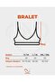- Soft Blue Women's Bralette Blue - 8