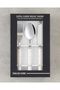 Maria Stainless Steel Fork Spoon Knife Set 18 Pieces for 6 People Cream - 5