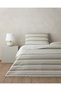 Woody Easy-Iron Single Duvet Cover Set 160X220 cm Beige-Brown