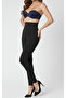 Black High Waist Firming and Recovery Corset Tights - 6