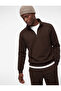 Regular Fit Long Sleeve Basic Half Zip Sweatshirt - 2
