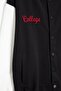 Black Letter Embroidered College Jacket Boys' Tracksuit Set 21222 - 5