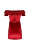 Dora velvet red dress - 6