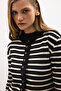Firfirli Striped Knitted Cardigan - 6