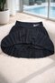 Girl's Black Crop Swimsuit Set |   Shorts with Skirt |   Sports, Pool & Sea Compatible (Buy One Size Larger) - 7