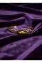 Antique Copper Handcuff Bracelet with Natural Tiger's Eye Stone - 2