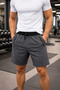Men's Waist Lined Double Pocket Sports Shorts
