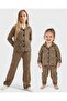 Leopard Print Girls' Nightgown Pajama Set, Size Options from 6 Months to 14 Years - 2