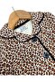 Leopard Print Girls' Nightgown Pajama Set, Size Options from 6 Months to 14 Years - 7