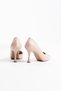Angela Premium Women's Beige Heeled Shoes - 4
