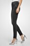 Women Slim Fit Mid Rise Ankle Length Jeans, Washed Black - 3