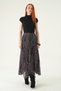 Plum Overlock Pattern Skirt 8461A