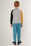 Boy's Gray Tracksuit Set - 5
