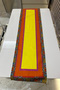 40X140Cm Decorative Thai Feather Tablecloth - Stain Printed, Non-Slip Washable Runner - 3