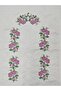 Prayer Rug Powder Etamine Embroidered Dowry Holder 120X73 cm - 3