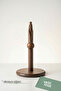 Acacia Wood Paper Towel Holder Natural Solid Wood Vertical Paper Towel Holder |   Modern Kitchen Towel Rack - 5