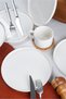 Set of 6 Venus 20 cm Porcelain Cake and Dessert Plates - Elegant and Modern Design - 6