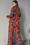 طقم ملابس مريح من الفيسكون مكون من قطعتين - 4