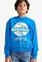 Hooded Printed Sweatshirt for Boys F2845A825Au