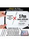 Galaxy Tab S6 Lite 2020/2022/2024 S Pen Case Classic Design Matte Silicone Black (Product Not Pen) - 3