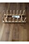 Bamboo Plate Rack Organizer Practical Kitchen Utensil Cabinet Organizer - 2