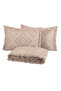 Melodi Scandinavian Double Bohemian Tasseled Bedspread Set 240x250 cm - 3