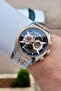 Rose Silver Color Automatic 42 mm Inner Gauges Active Men's Wristwatch - 3