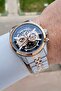 Rose Silver Color Automatic 42 mm Inner Gauges Active Men's Wristwatch