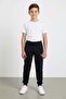 Elastic Waistband Letter Printed Boys Jogger Sweatpants - 3