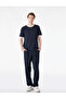 Short Sleeve Ribbed Cotton T-Shirt with Crew Neck and Slim Fit
