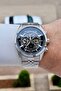 Silver Black Color Automatic 42mm Inner Gauges Active Men's Wristwatch - 2