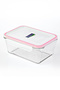Glasslock Conical Rectangular Glass Storage Container 1700 ml