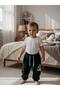 Baby Teddy Bear Patterned Tracksuit Bottom - 3