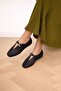 Women's Leather Buckle Comfortable Flats