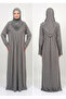 Cotton Combed Fabric Prayer Dress Practical Headscarf Must Wear Black - 2