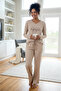 Women's Modal Fabric 100% Cotton Written Luxury Pajama Set