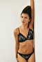Soft embroidered lace bra - 3