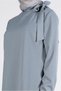 TIE-DETAIL CREPE BLUZ 43381 - 4