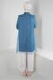 Tunic with Tie-Up Necklace and Accessory Detail 43577 - 3