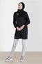 SHOULDER BUBBLE DETAIL EMBROIDERED TUNIC 42541 - 2