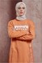 Printed Text Trousers Track Suit Set 44405