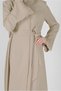 Pardesü with Laced Sleeves and Belt 10223 - 4