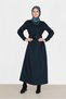 Belted Zippered Dress 40215 - 2
