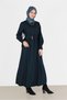 Belted Zippered Dress 40215