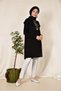 Shoulder and Embroidery Detail Shoulder Tunic with Volan 4120 - 3
